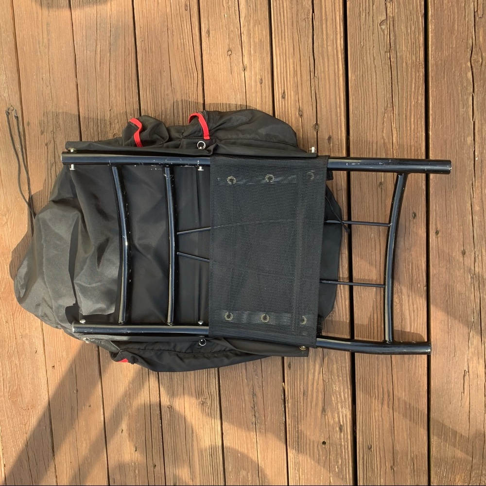 Black Backpacking External Frame Backpack - image 3